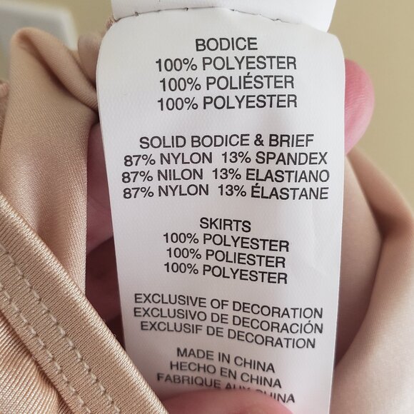 Laylas Girl's Child Dance Costume - Picture 4 of 7